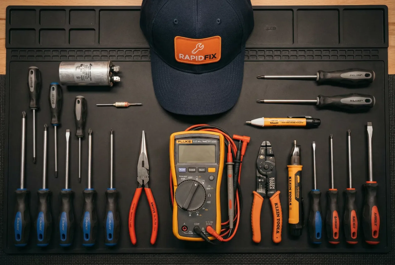 Appliance diagnostic tools and digital multimeter